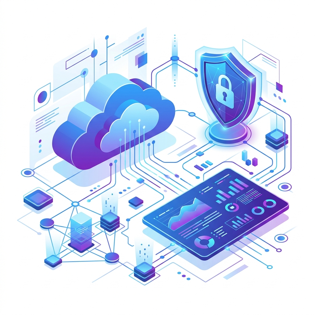 IT Solutions Illustration